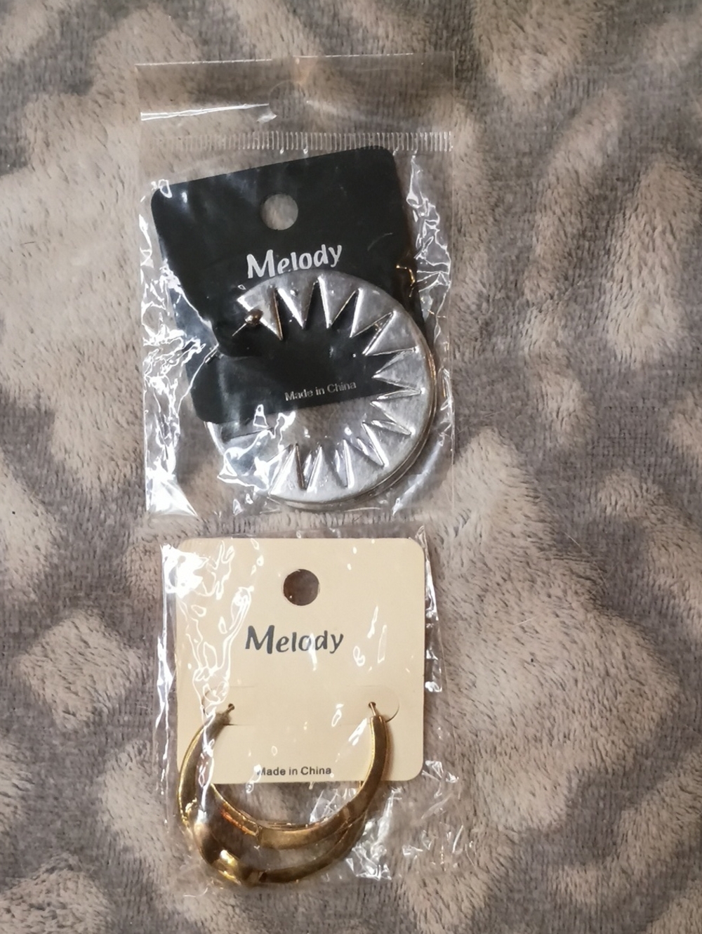 Metallic Hair Clips Pack - Silver & Gold
